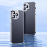 Baseus Frosted Glass Case etui pokrowiec do iPhone 13 Pro sztywna obudowa z żelową ramką przezroczysty (ARWS000702) na NearMe.pl