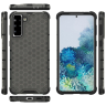 Honeycomb etui pancerny pokrowiec z żelową ramką Samsung Galaxy S21+ 5G (S21 Plus 5G) czarny na NearMe.pl