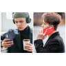 Carbon Case etui do Samsung Galaxy A54 5G elastyczny silikonowy karbonowy pokrowiec czarne na NearMe.pl