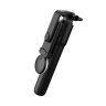 Selfie stick WR1YXS teleskopowy tripod 0.71m z okrągłą lampą - czarny na NearMe.pl