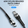 Kabel Wozinsky WNBCC2 USB-C / USB-C PD 65W 2 m - czarny na NearMe.pl