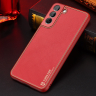 Dux Ducis Yolo eleganckie etui pokrowiec ze skóry ekologicznej Samsung Galaxy S22+ (S22 Plus) czerwony na NearMe.pl