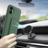 Wozinsky Kickstand Case silikonowe etui z podstawką iPhone 12 Pro Max ciemnozielone na NearMe.pl