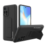 Wozinsky Kickstand Case silikonowe etui z podstawką etui Xiaomi Redmi Note 11S / Note 11 czarne na NearMe.pl