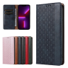 Magnet Strap Case etui iPhone 14 Pro Max pokrowiec z klapką portfel mini smycz podstawka niebieskie na NearMe.pl