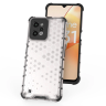 Honeycomb etui pancerny pokrowiec z żelową ramką Realme C31 przezroczysty na NearMe.pl