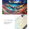 Ringke Fusion Design pancerne etui pokrowiec z żelową ramką Samsung Galaxy S22+ (S22 Plus) przezroczysty (Seoul) (F593R89) na NearMe.pl