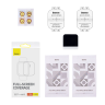 Zestaw 2x folia ochronna Baseus NanoCrystal do Apple Watch 4/5/6/SE/SE 2 44mm + zestaw montażowy - przezroczysta na NearMe.pl