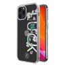 Kingxbar Lucky Series etui ozdobione oryginalnymi Kryształami Swarovskiego iPhone 12 mini przezroczysty (Luck) na NearMe.pl
