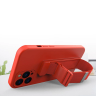 Rope case żelowe etui ze smyczą łańcuszkiem torebka smycz iPhone 13 czerwony na NearMe.pl