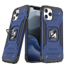 Wozinsky Ring Armor etui iPhone 14 Pro Max pancerny pokrowiec uchwyt magnetyczny ring niebieskie na NearMe.pl