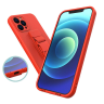 Rope case żelowe etui ze smyczą łańcuszkiem torebka smycz iPhone 11 Pro Max granatowy na NearMe.pl