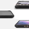 Ringke Fusion X Design etui pancerny pokrowiec z ramką Samsung Galaxy S21+ 5G (S21 Plus 5G) czarny (Ticket band) (XDSG0052) na NearMe.pl