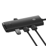 Baseus Lite Series HUB adapter USB-A do 4xUSB-A 3.0 5Gb/s czarny (WKQX030101) na NearMe.pl