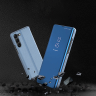 Clear View Case etui do Samsung Galaxy S23+ pokrowiec z klapką niebieskie na NearMe.pl