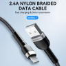 Kabel Wozinsky WNBAL1 USB-A / Lightning 2.4A 1 m - czarny na NearMe.pl
