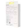Zestaw 2x folia ochronna Baseus NanoCrystal do Apple Watch 4/5/6/SE/SE 2 44mm + zestaw montażowy - przezroczysta na NearMe.pl