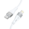 Kabel Wozinsky WSTCL2 Lightning / USB-C PD 27W 2 m - biały na NearMe.pl