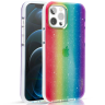 Kingxbar Ombre etui pokrowiec iPhone 12 Pro Max wielokolorowy na NearMe.pl