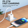 Kabel Wozinsky WSTCL1 Lightning / USB-C PD 27W 1 m - biały na NearMe.pl