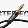 Ugreen kabel audio AUX wtyczka prosta minijack 3,5 mm 1m czarny (AV112) na NearMe.pl