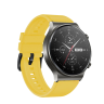 Pasek silikonowy do Huawei Watch GT 2 / 3 / 4 / 2 Pro / 3 Pro / 4 Pro / GT 2e - żółty na NearMe.pl