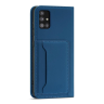 Magnet Card Case etui do Samsung Galaxy A13 5G pokrowiec portfel na karty kartę podstawka niebieski na NearMe.pl