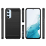 Carbon Case etui do Samsung Galaxy A54 5G elastyczny silikonowy karbonowy pokrowiec czarne na NearMe.pl