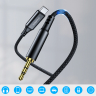 Kabel Choetech AUX006 USB-C / mini jack 3.5mm 1 m - czarny na NearMe.pl