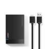 Ugreen kieszeń na dysk HDD SSD obudowa dysku SATA 2,5'' USB 3.2 Gen 1 (5 Gbps) micro USB SuperSpeed + kabel 0,5 m czarny (US221 30848) na NearMe.pl