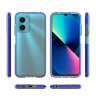Spring Case pokrowiec żelowe etui z kolorową ramką do Xiaomi Redmi 10 jasnoróżowy na NearMe.pl