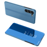 Clear View Case etui do Samsung Galaxy S23+ pokrowiec z klapką niebieskie na NearMe.pl