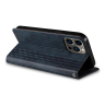 Magnet Strap Case etui iPhone 14 Pro Max pokrowiec z klapką portfel mini smycz podstawka niebieskie na NearMe.pl