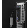 Ugreen zewnętrzna karta sieciowa RJ45 - USB 2.0 100 Mbps Ethernet czarny (CR110 20254) na NearMe.pl