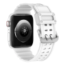 Pasek Strap Triple Protection do Apple Watch 42 / 44 / 45 / 49 mm opaska bransoleta - biały na NearMe.pl