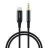 Kabel Choetech AUX006 USB-C / mini jack 3.5mm 1 m - czarny na NearMe.pl
