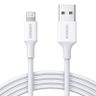 Kabel Lightning do USB UGREEN 2.4A US155, 0.5m (biały) na NearMe.pl