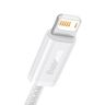 Kabel USB do Lightning Baseus Dynamic, 2.4A, 2m (biały) na NearMe.pl