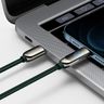 Kabel USB-C do Lightning Baseus Display, PD, 20W, 2m (zielony) na NearMe.pl