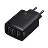 Ładowarka sieciowa Baseus Compact Quick Charger, 3x USB, 17W (czarna) na NearMe.pl