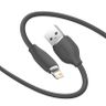 Kabel USB do Lightning Baseus Jelly, 2,4A 1,2m (czarny) na NearMe.pl