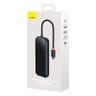 Hub 5w1 Baseus AcmeJoy series USB-C do 2xUSB 3.0 + USB 2.0 + USB-C PD + RJ45 (szary) na NearMe.pl