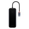 Hub 5w1 Baseus AcmeJoy series USB-C do 2xUSB 3.0 + USB 2.0 + USB-C PD + RJ45 (szary) na NearMe.pl