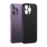 Magnetyczne etui Baseus Synthetic Fiber Series do iPhone 14 Pro (czarne) +szkło hartowane +zestaw czyszczący na NearMe.pl
