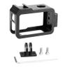 Metalowa obudowa z mocowaniem typu zimna stopka PULUZ do DJI Osmo Action 4/3 na NearMe.pl
