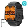 Smartwatch BlitzWolf BW-HL6 (czarny silikonowy) na NearMe.pl