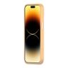 Etui Baseus Liquid Silica Gel do iPhone 14 Pro Max (żółte) +szkło hartowane +zestaw czyszczący na NearMe.pl