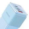 Ładowarka sieciowa GaN 67W Mcdodo CH-1503 2x USB-C, USB-A (niebieska) na NearMe.pl