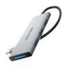 Hub USB-C do HDMI, 3x USB 3.0, SD, TF, PD Vention TOPHB 0,15m Szary na NearMe.pl