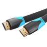 Płaski kabel HDMI Vention VAA-B02-L500 5m 4K 60Hz (Czarny) na NearMe.pl